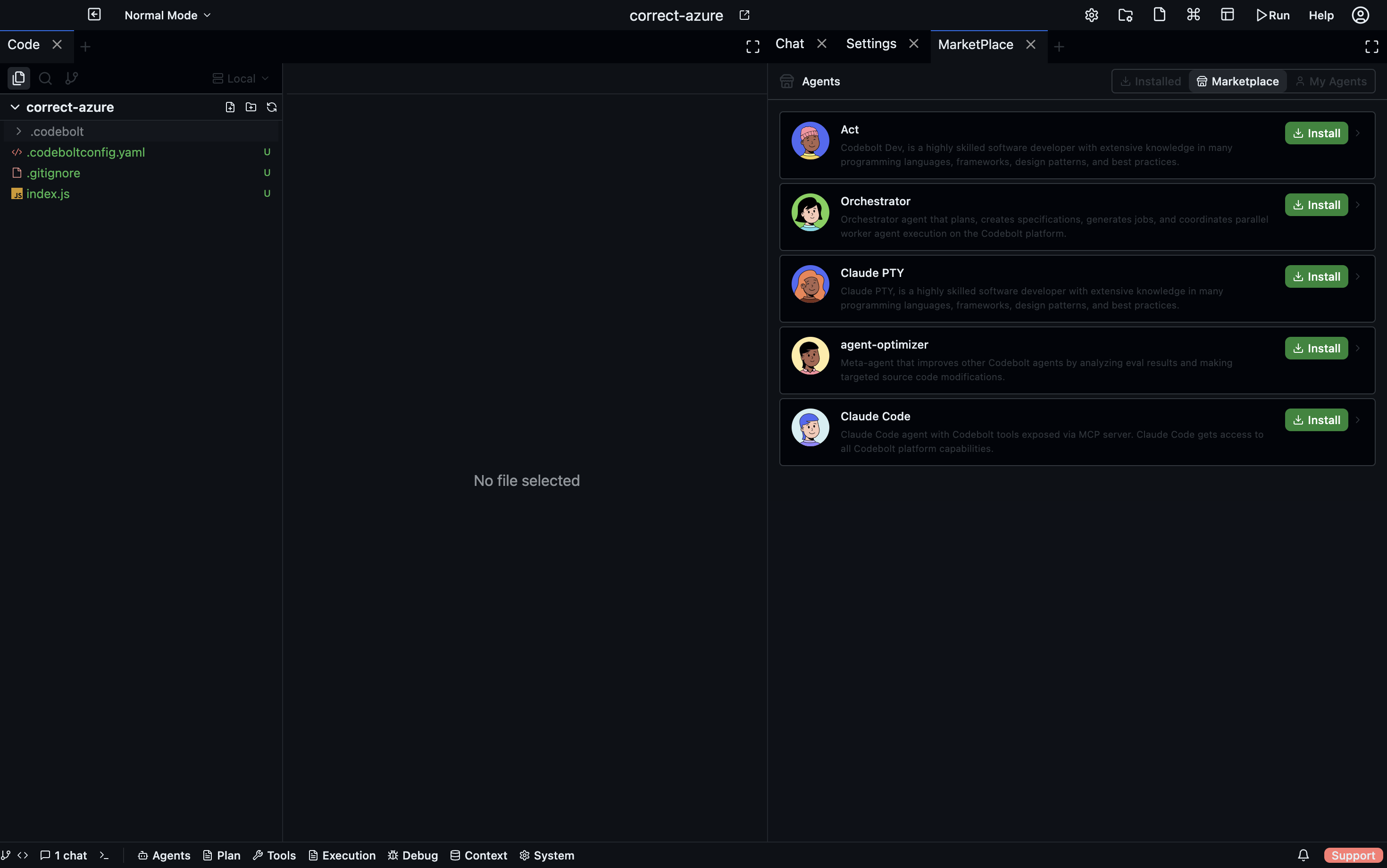 Agent Marketplace