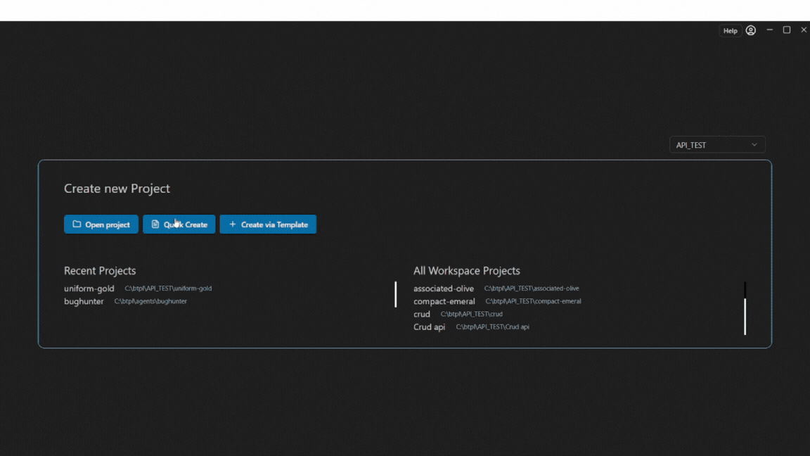 Open Project